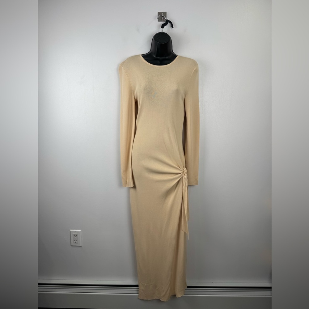 Simon Miller Women Knit Ruched Dress Size Medium